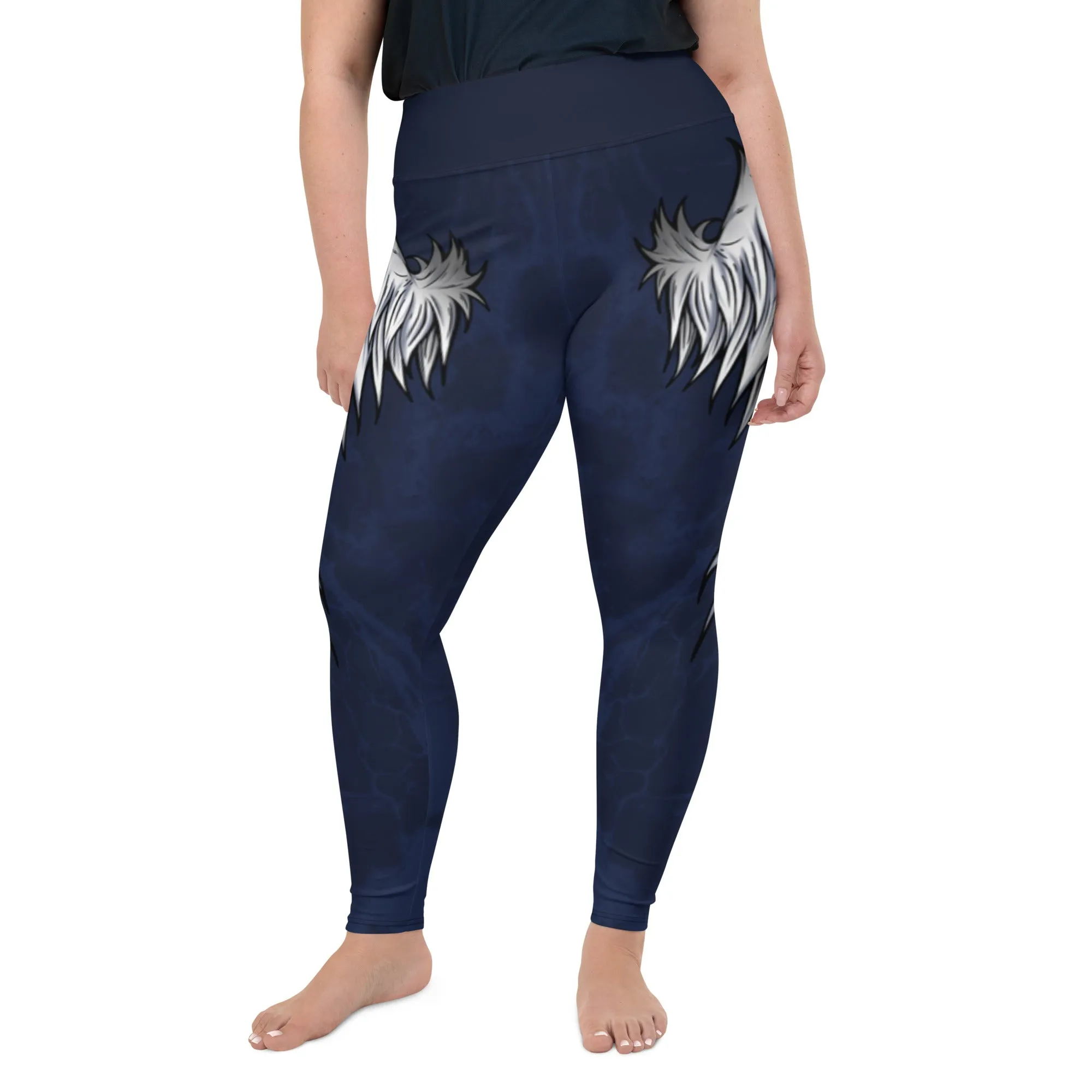 Angel Wings Plus Size Leggings