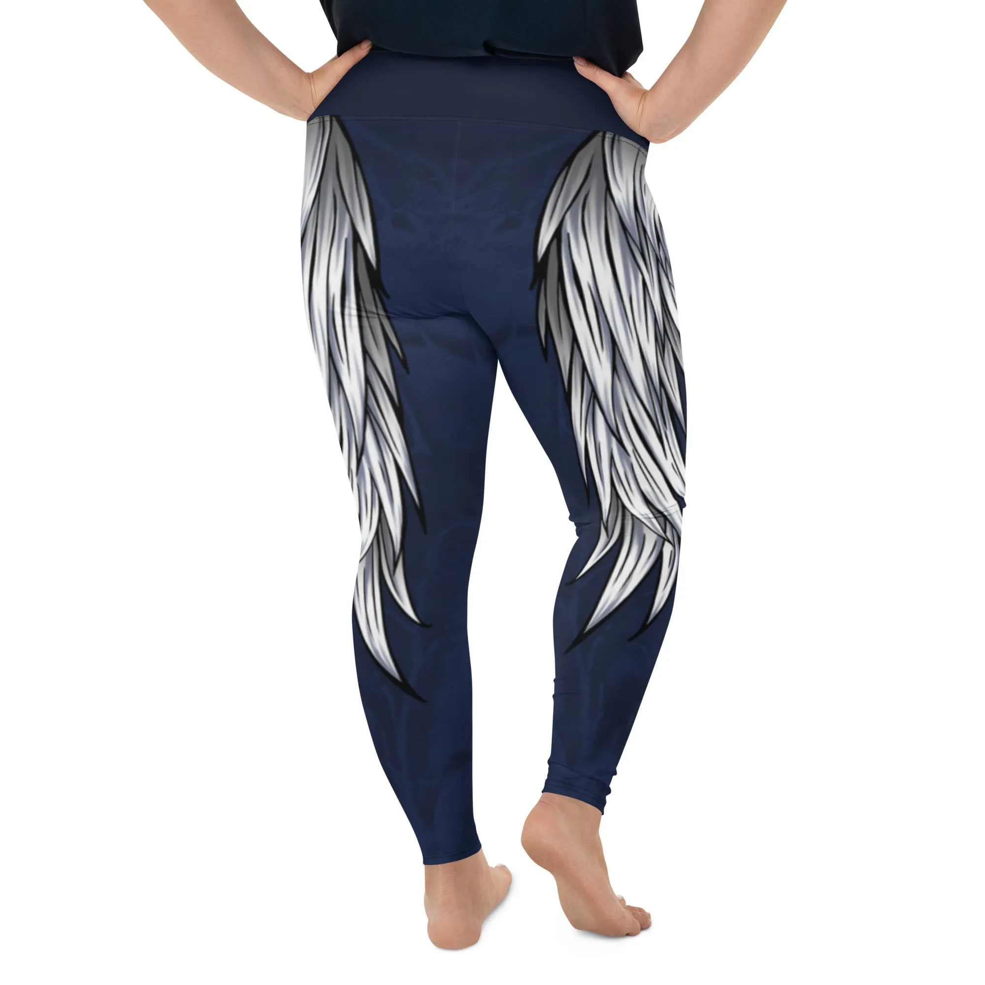 Angel Wings Plus Size Leggings