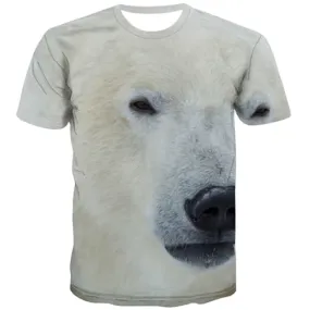 Animal T-shirt Men Cartoon Tshirt Printed Lovely Tshirts Cool Funny T shirts Funny Leisure T-shirts 3d Short Sleeve Hip hop Men