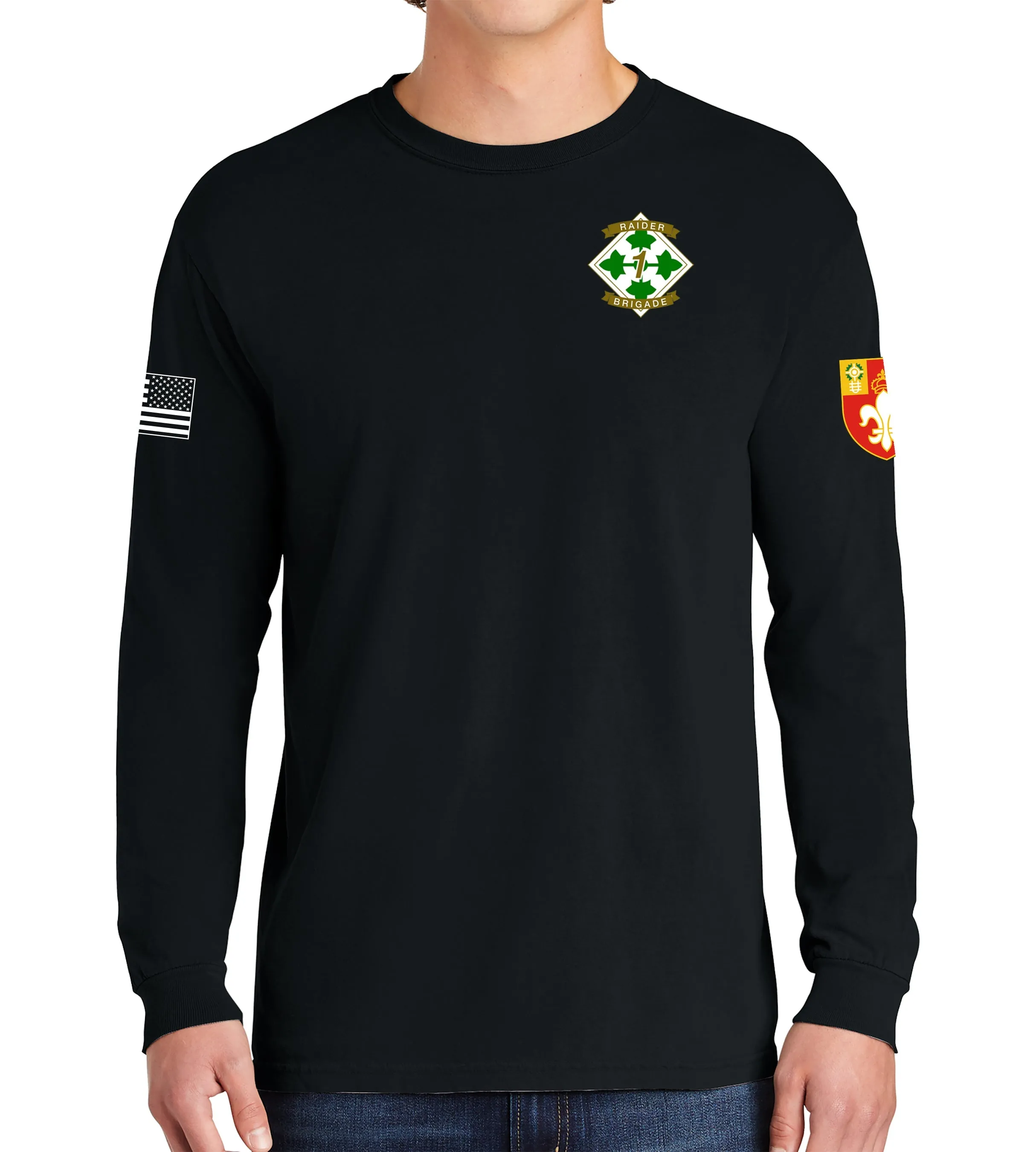 Berserker Long Sleeve 50-50 Blend Unisex Shirt. This shirt IS approved for PT