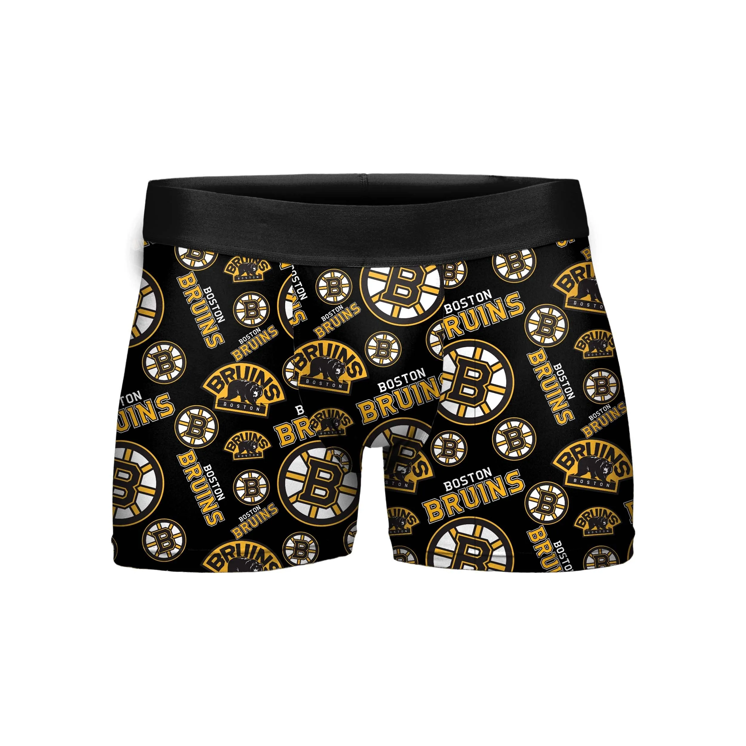 Boston Bruins NHL Mens Repeat Logo Compression Underwear