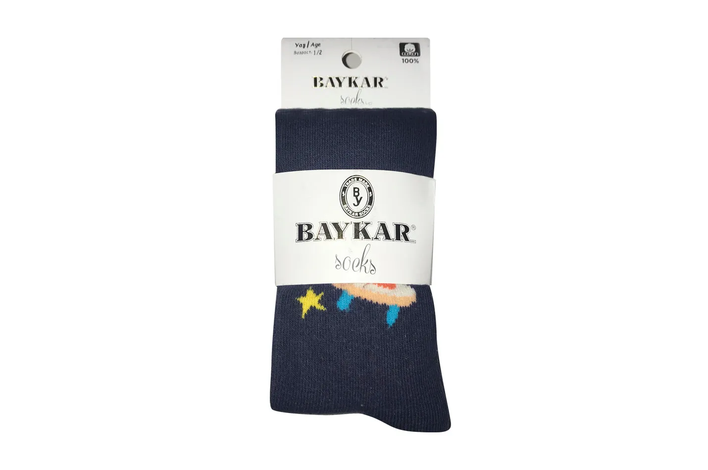 Boy's Cotton Tights - UFO - Navy Blue