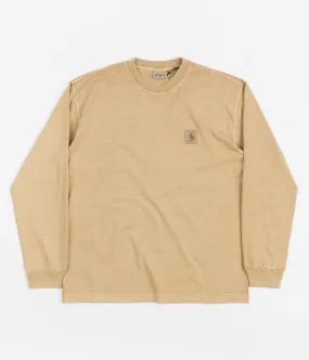 Carhartt Vista Long Sleeve T-Shirt - Dusty Hamilton Brown