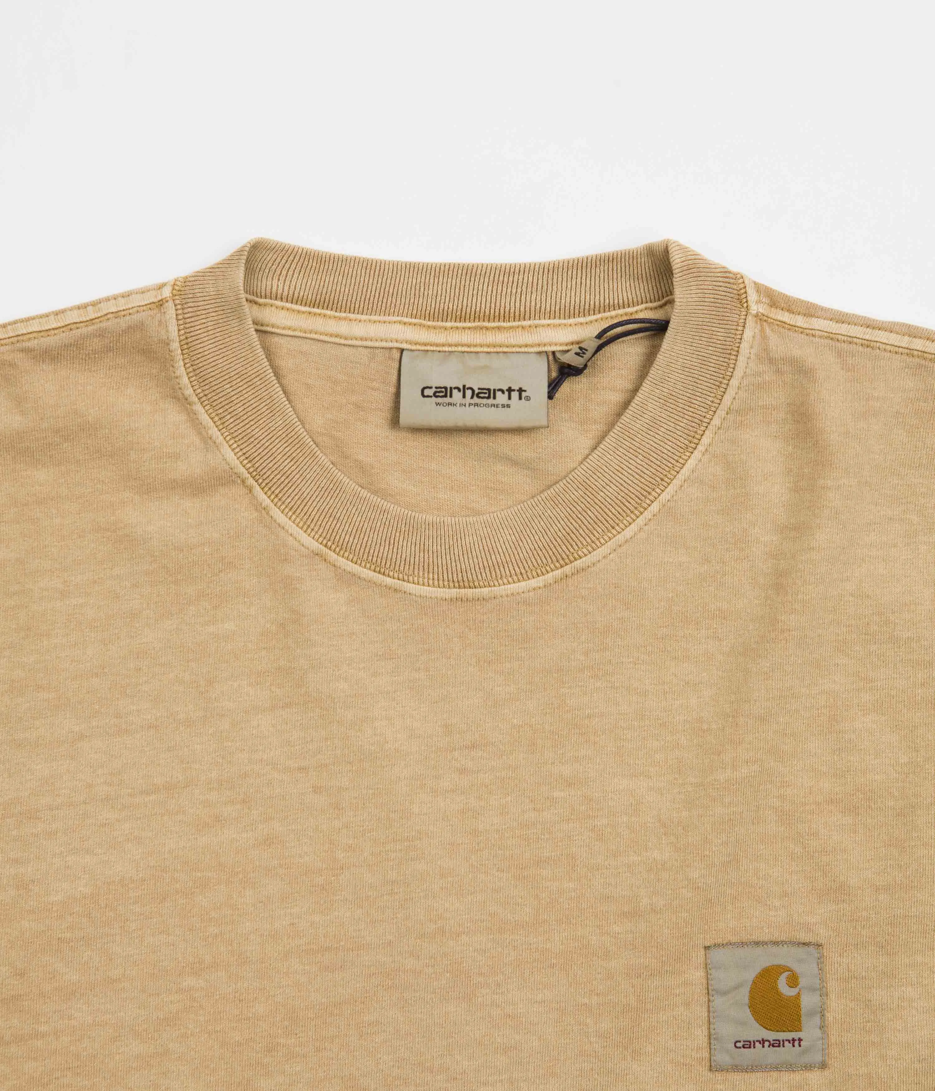 Carhartt Vista Long Sleeve T-Shirt - Dusty Hamilton Brown