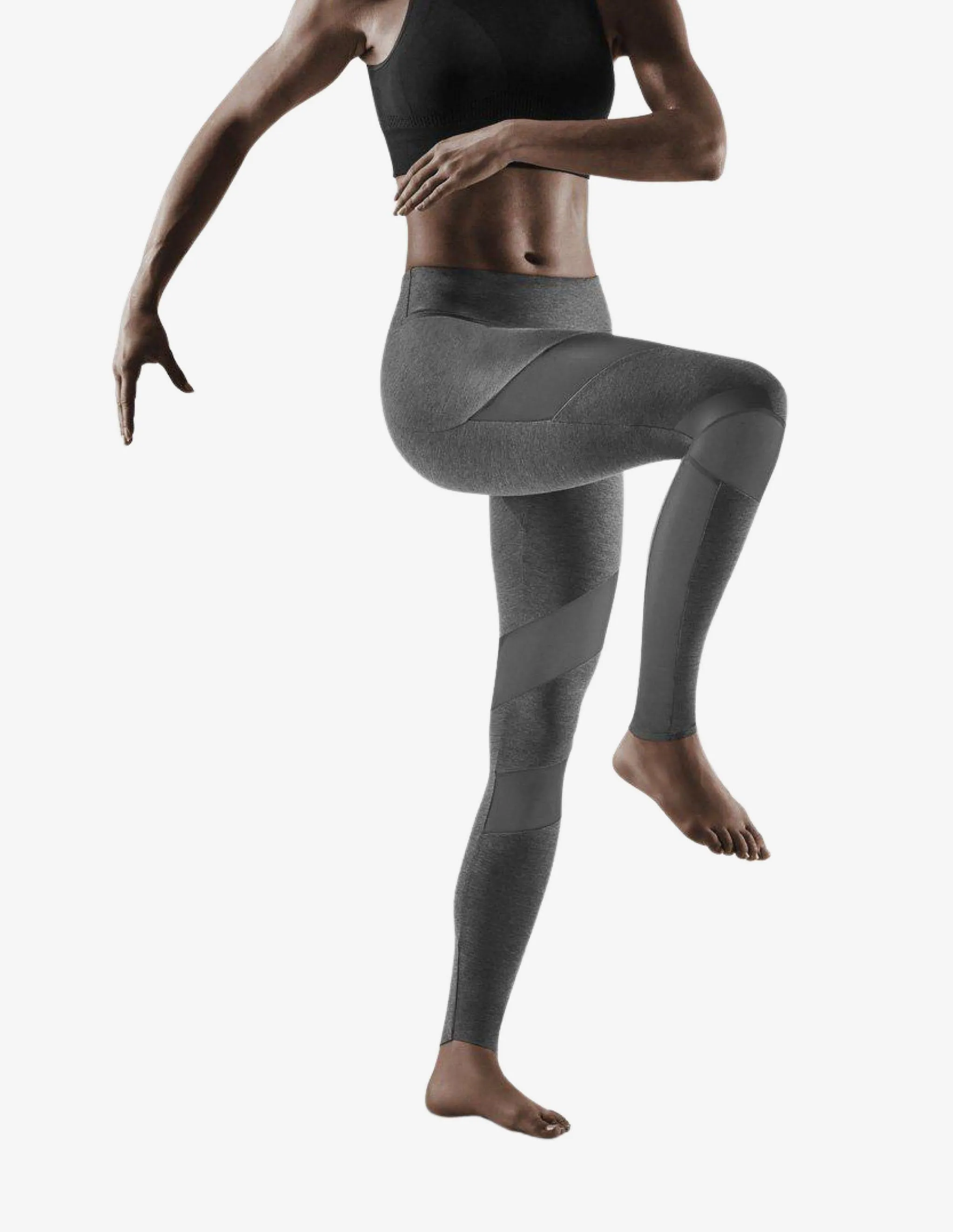 CEP Womens Compression Training Tights Grey