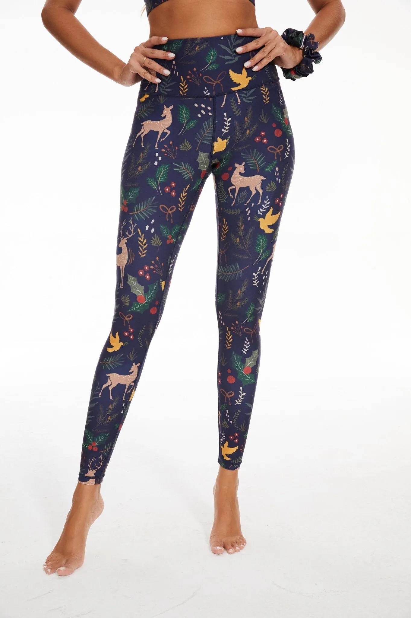 Christmas Feast High-waisted Leggings