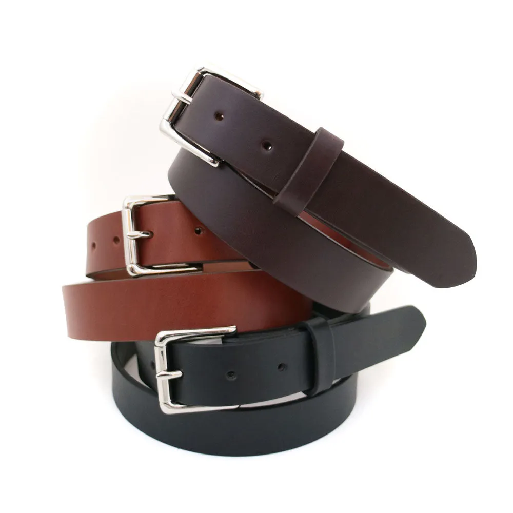 Classic Fit Belt / Narrow 1 1/4" - Steel Hardware