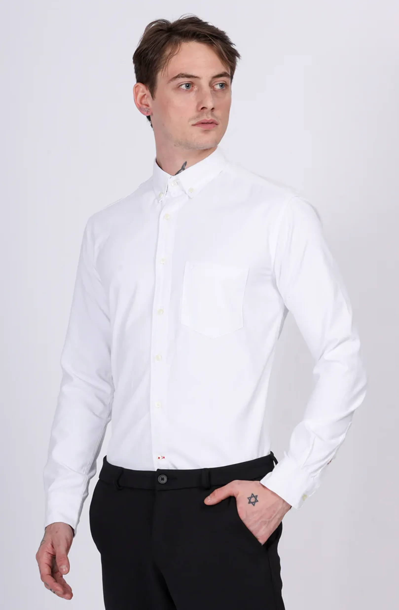 Classic Oxford White Formal Shirt