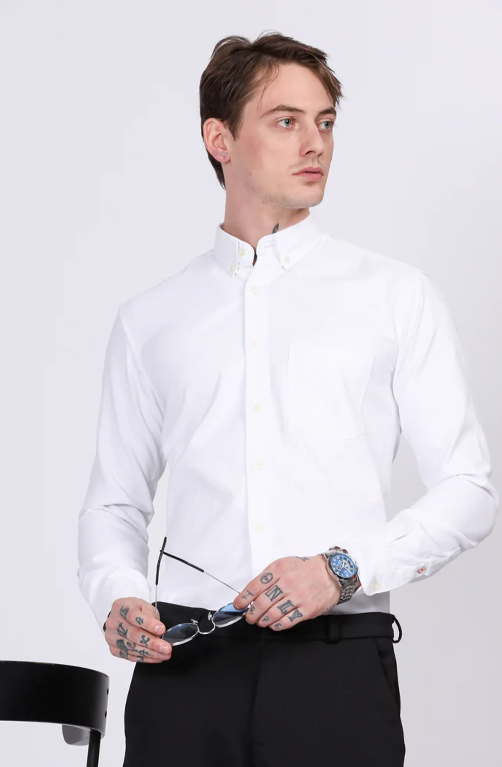 Classic Oxford White Formal Shirt