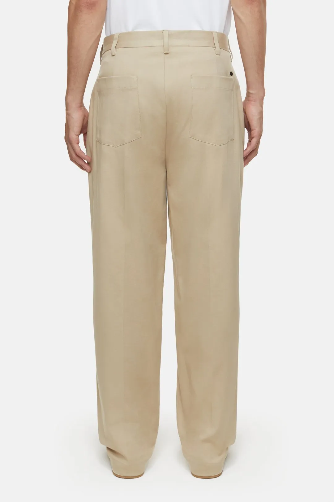 CLOSED MENS PANTS BLOMBERG WIDE- URBAN BEIGE