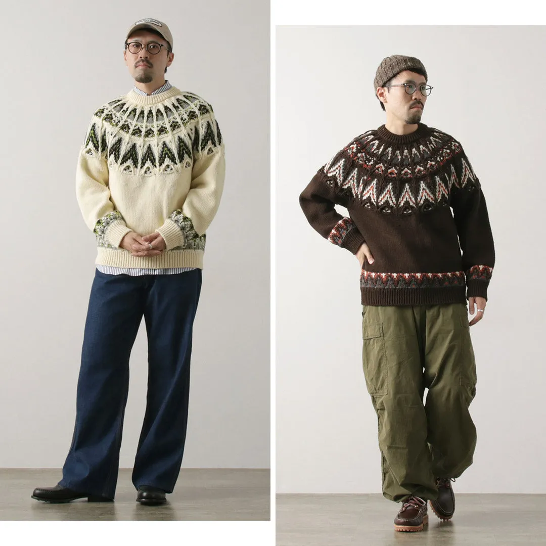 COOHEM / Nordic Knit Pullover