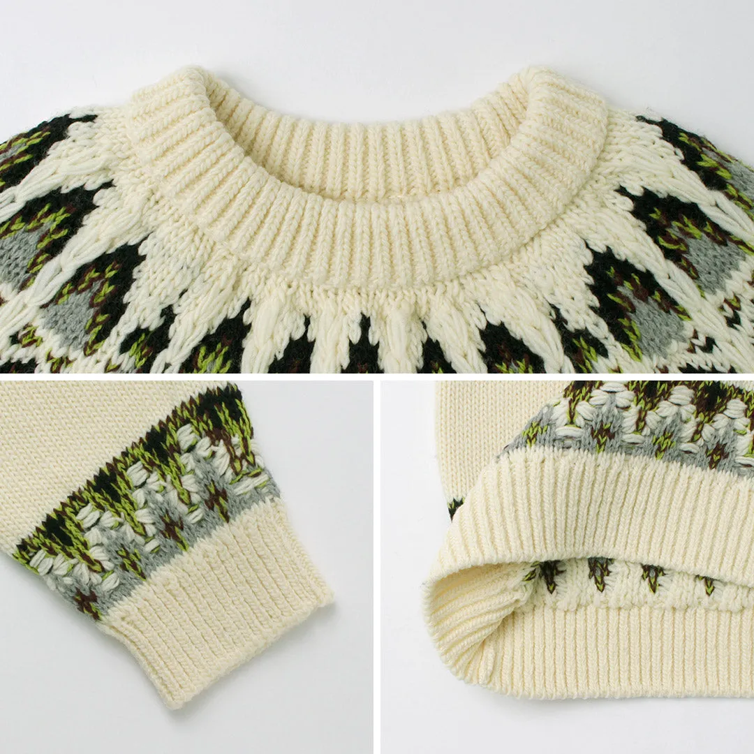 COOHEM / Nordic Knit Pullover