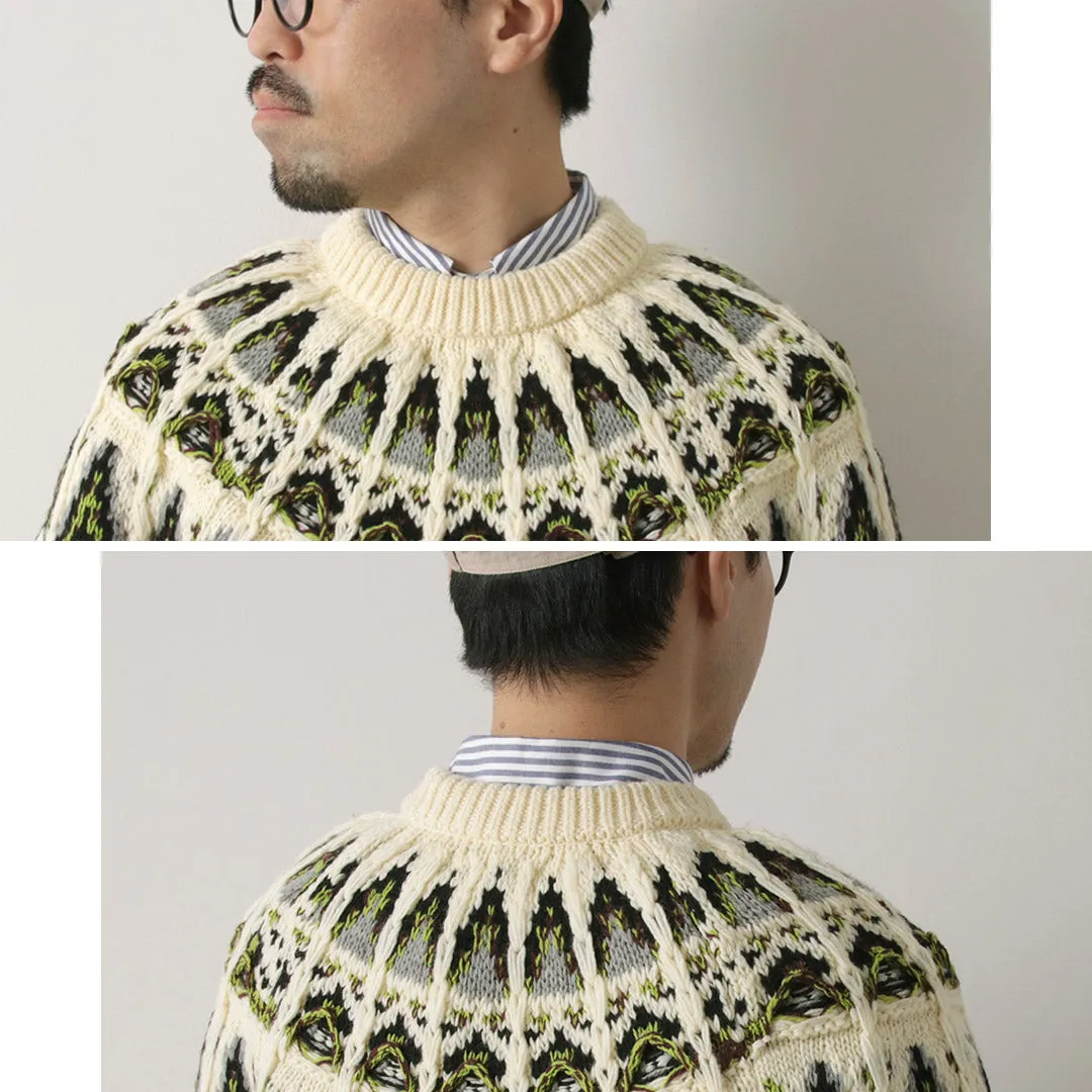 COOHEM / Nordic Knit Pullover