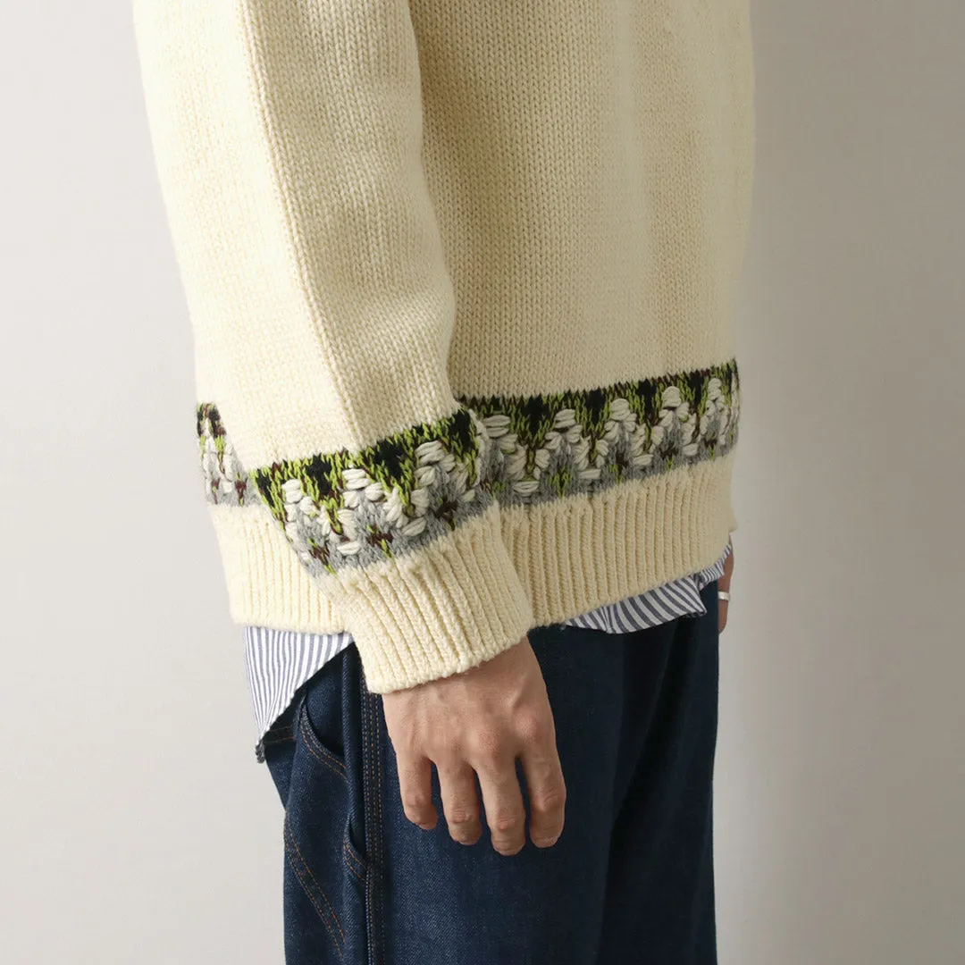 COOHEM / Nordic Knit Pullover