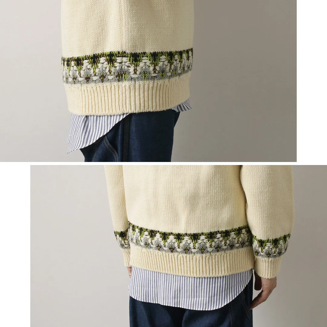 COOHEM / Nordic Knit Pullover