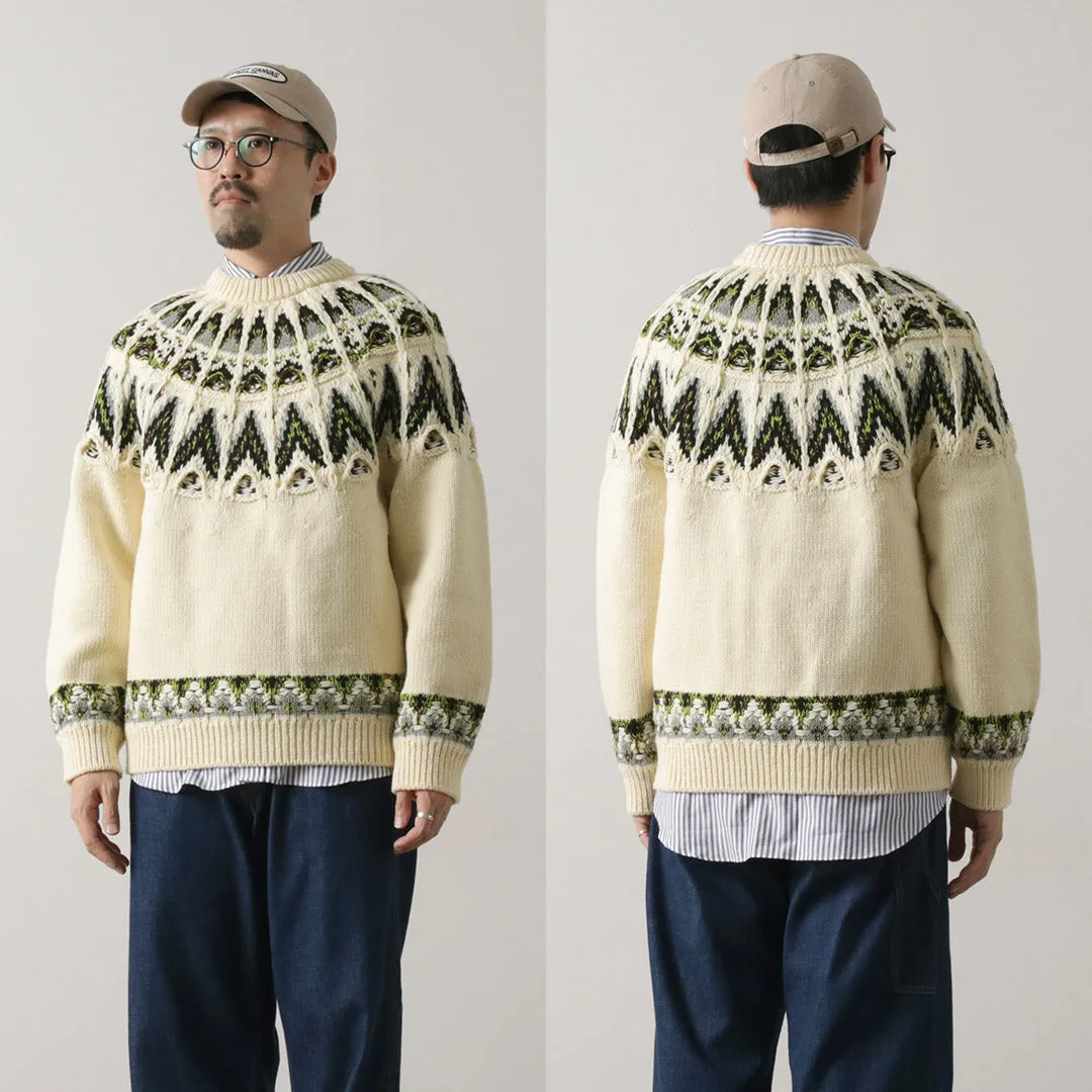 COOHEM / Nordic Knit Pullover