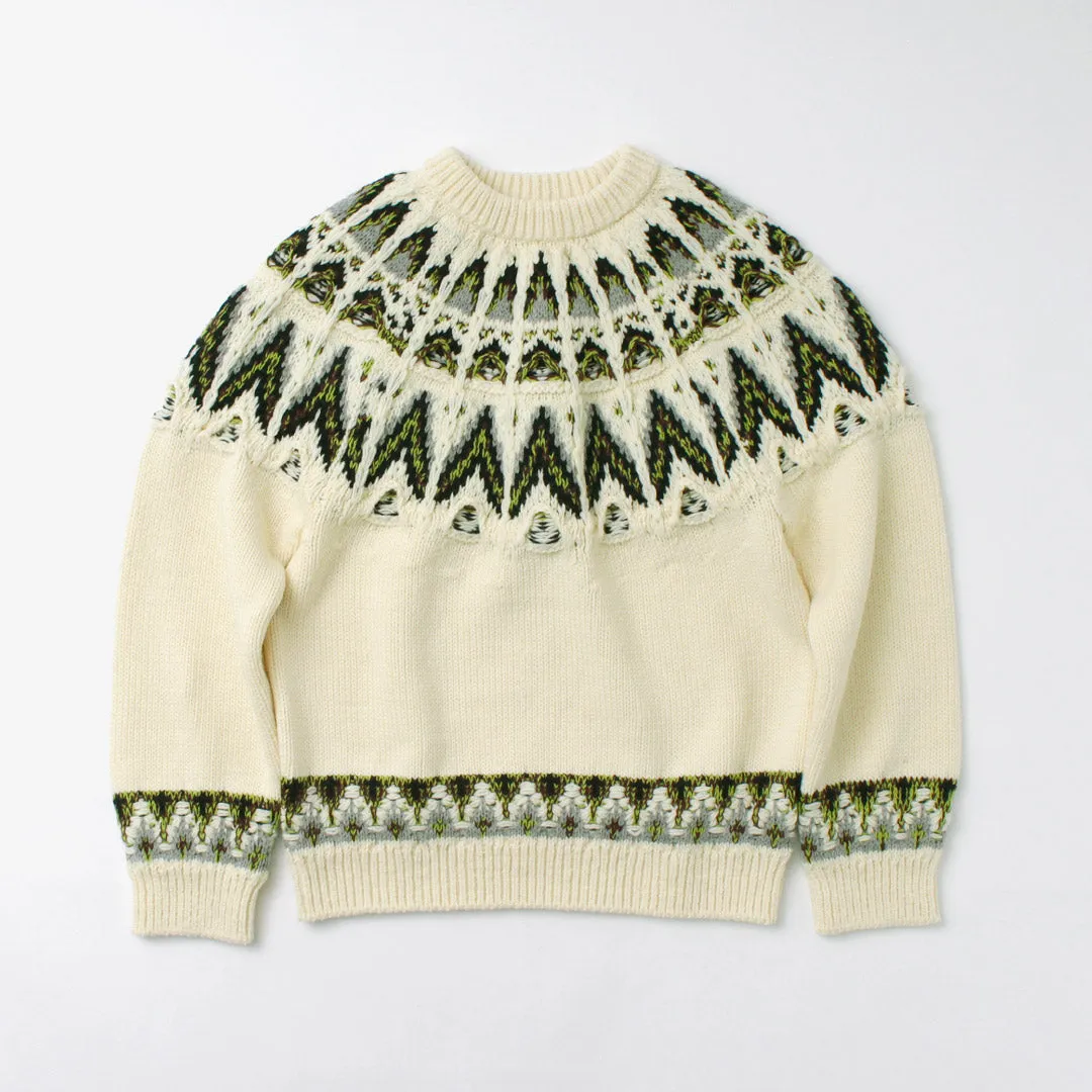 COOHEM / Nordic Knit Pullover