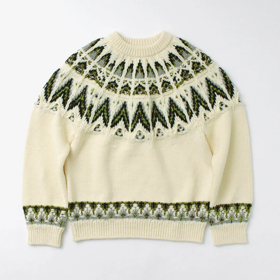 COOHEM / Nordic Knit Pullover