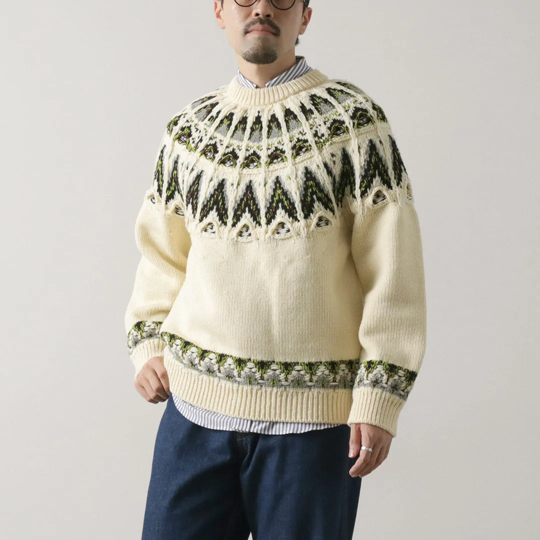 COOHEM / Nordic Knit Pullover