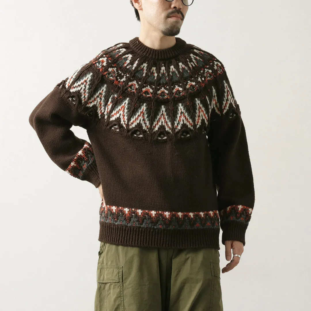 COOHEM / Nordic Knit Pullover