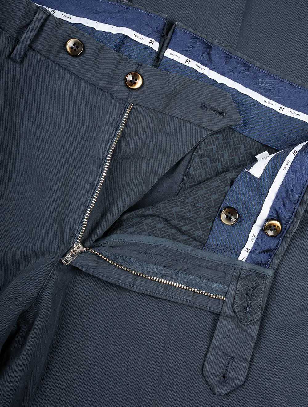 Cotton Chino Navy