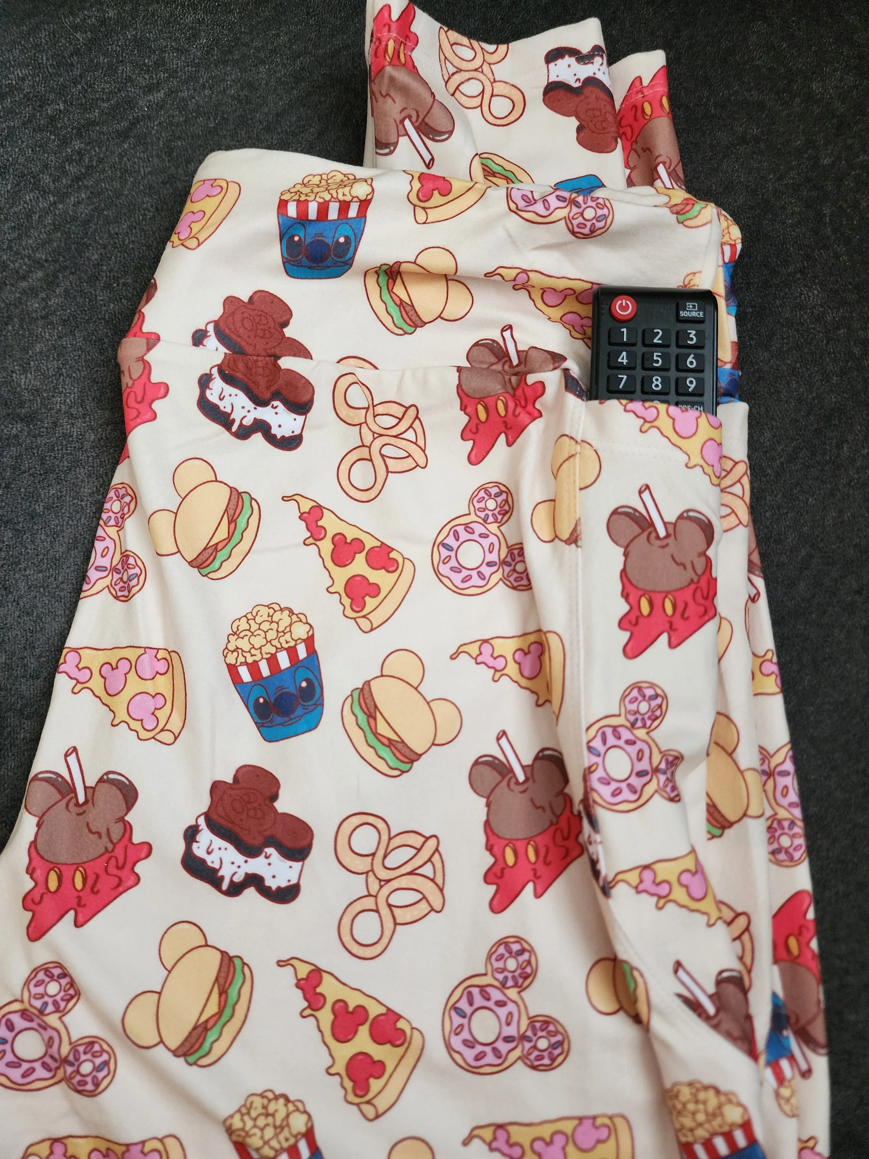 *CP Disneyland Park Mickey Snacks Leggings