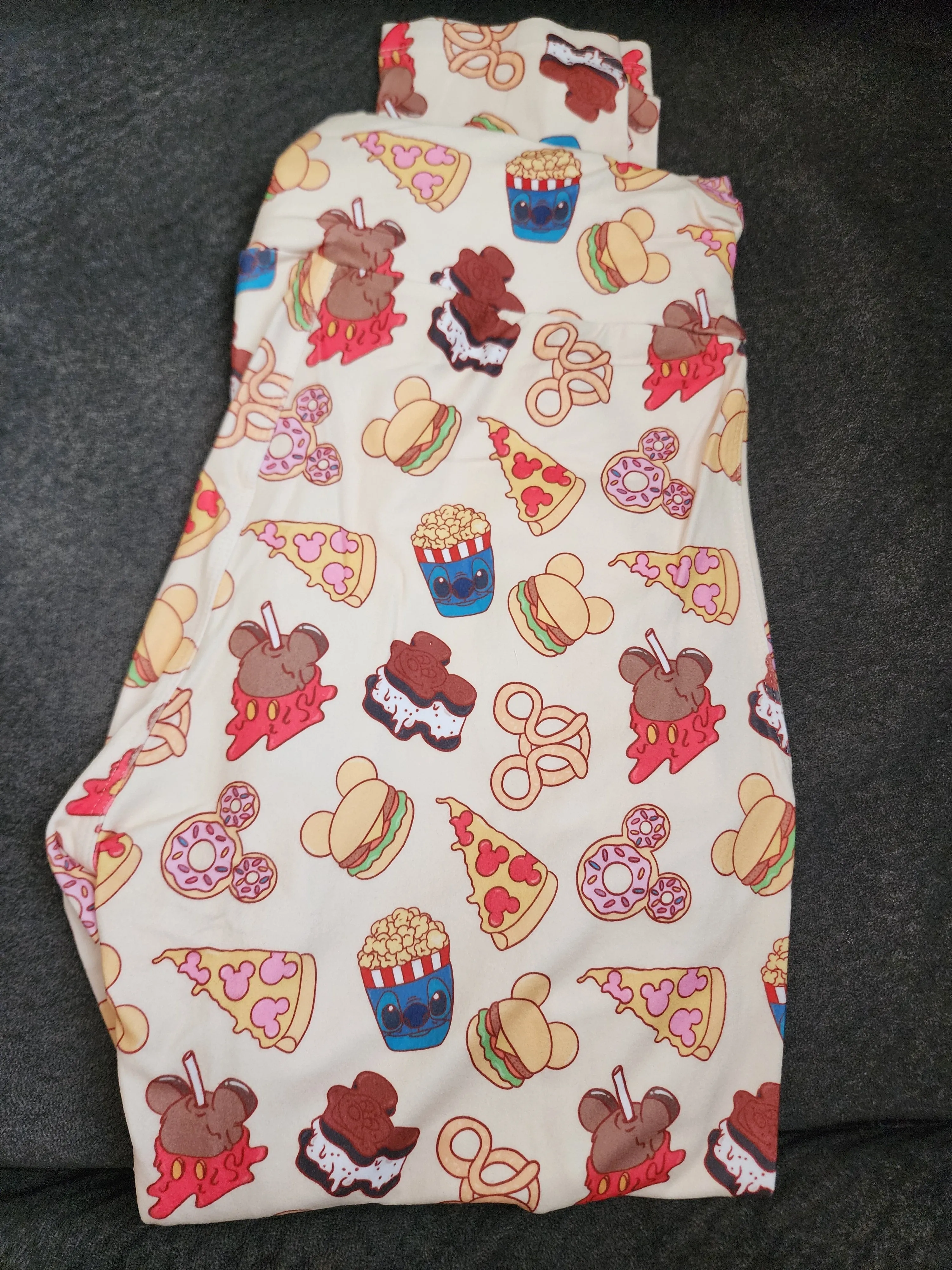 *CP Disneyland Park Mickey Snacks Leggings