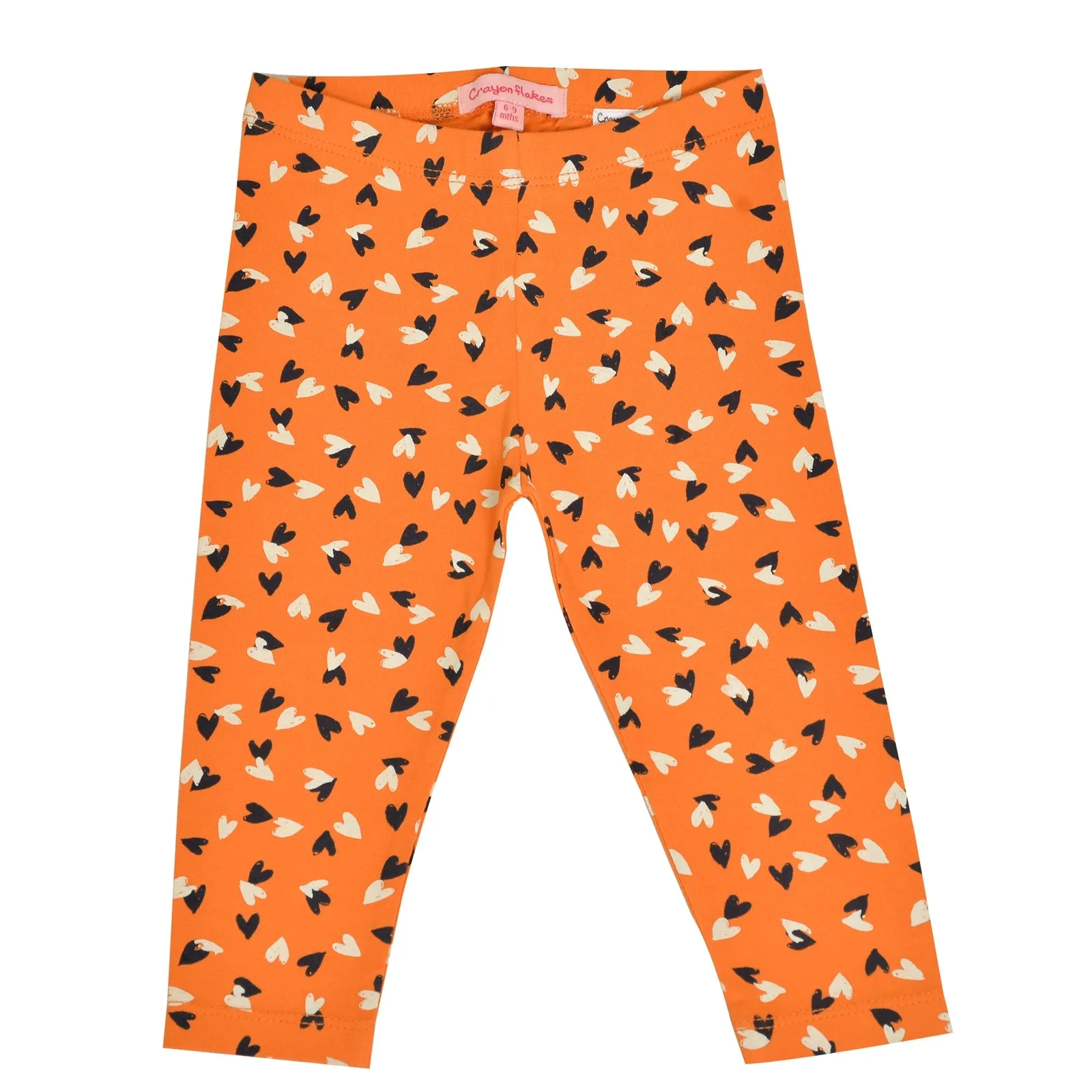 CrayonFlakes Kids Wear for Girls Cotton Printed Soft Leggings