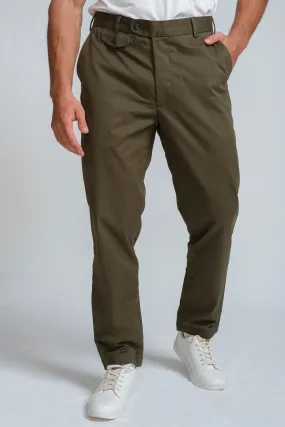 Crocodile Mens Slim Fit Chino London Green