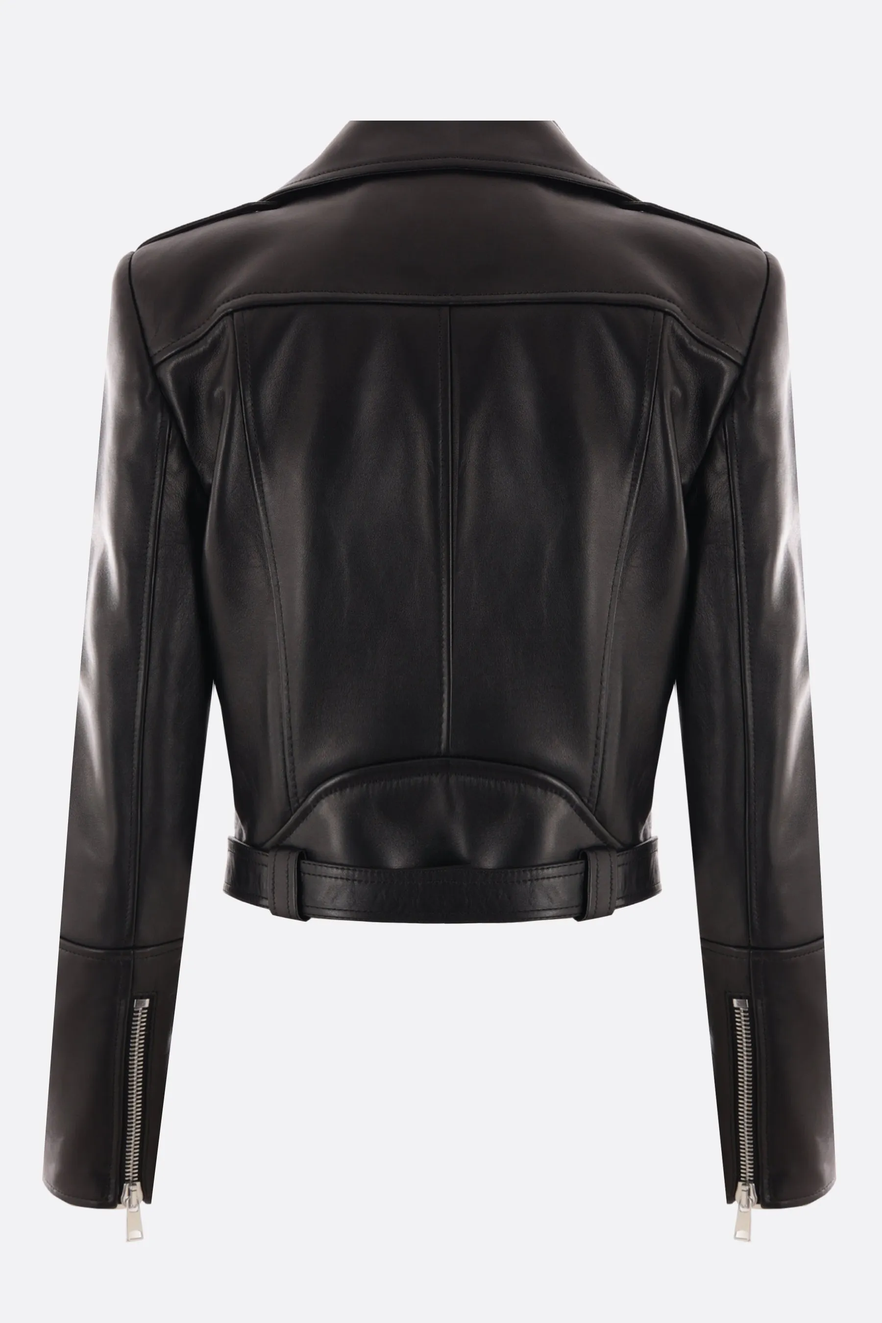 Cropped Biker Jacket