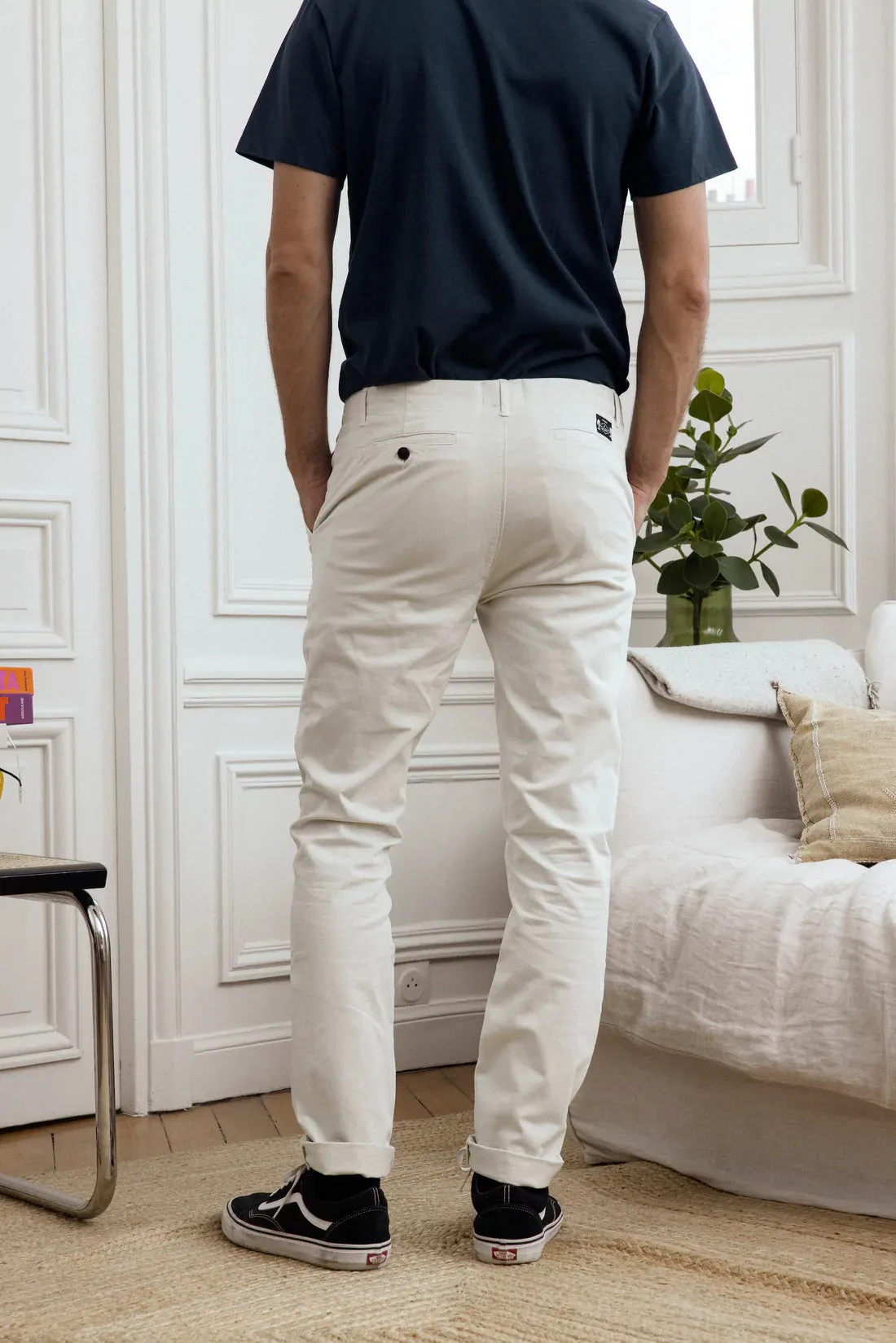 Cuisse de Grenouille Off White Chino