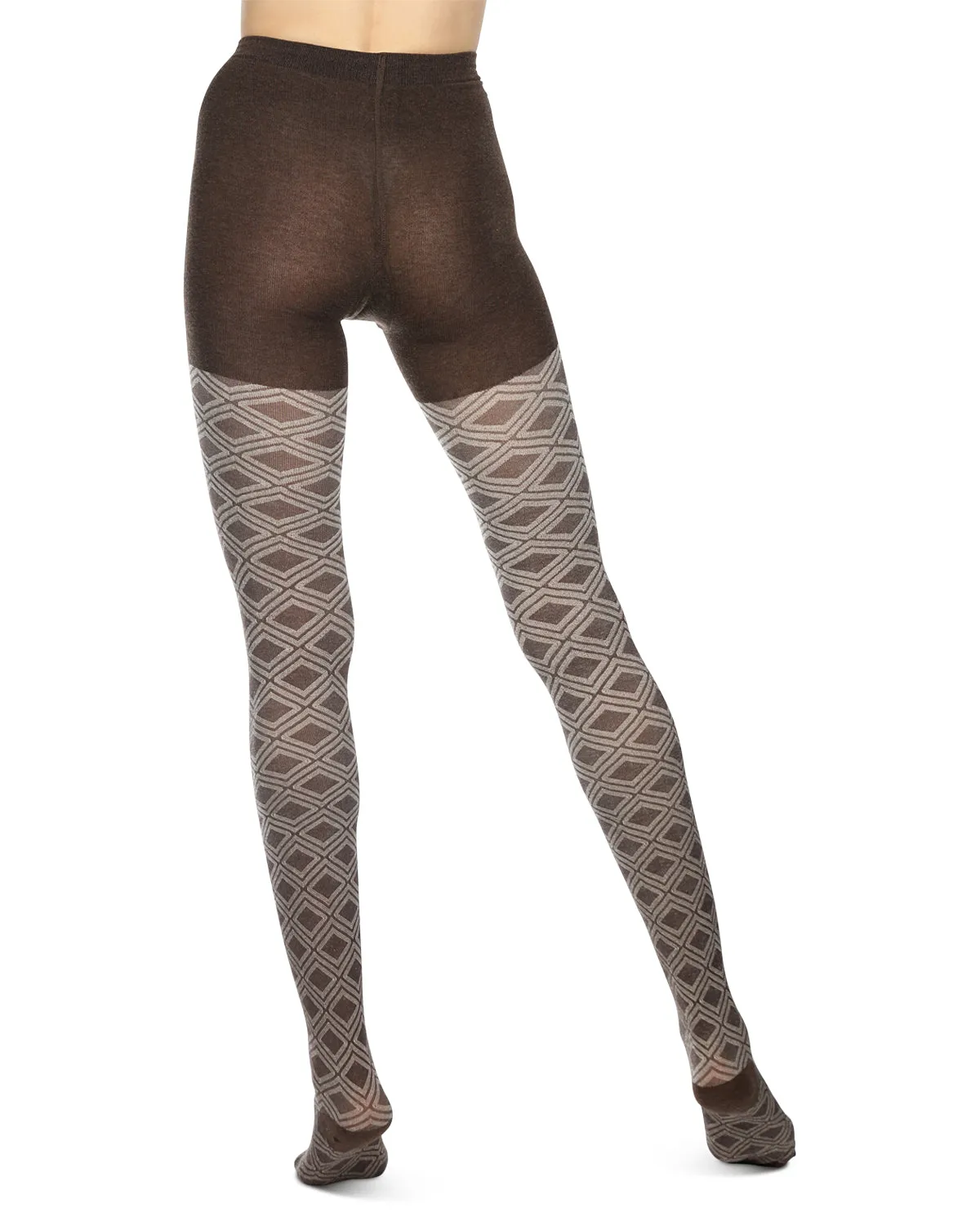 Diamond Daze Cotton Blend Sweater Tights