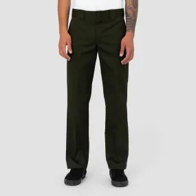 Dickies 873 Slim Straight Work Pants Recycled Olive Green