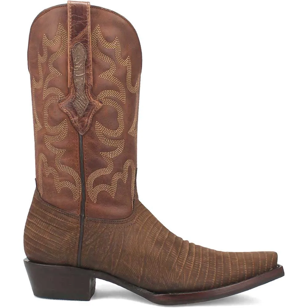 Dingo's The Duke Brown Snip Leather Western Boots