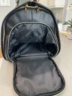 DS0115 Black Garment/Duffle Bag