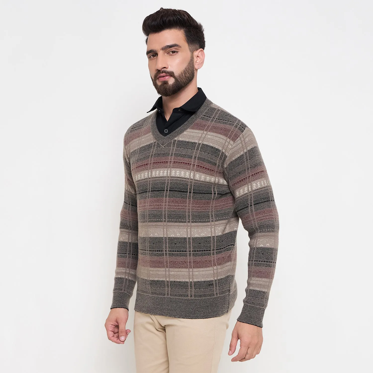 Duke Stardust Men Round Neck Sweater (SDS2278)