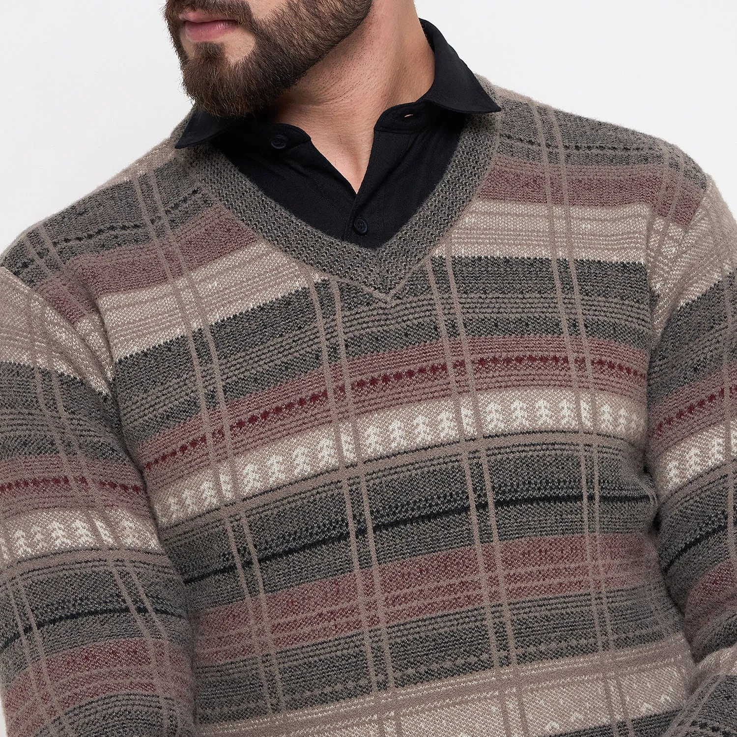 Duke Stardust Men Round Neck Sweater (SDS2278)