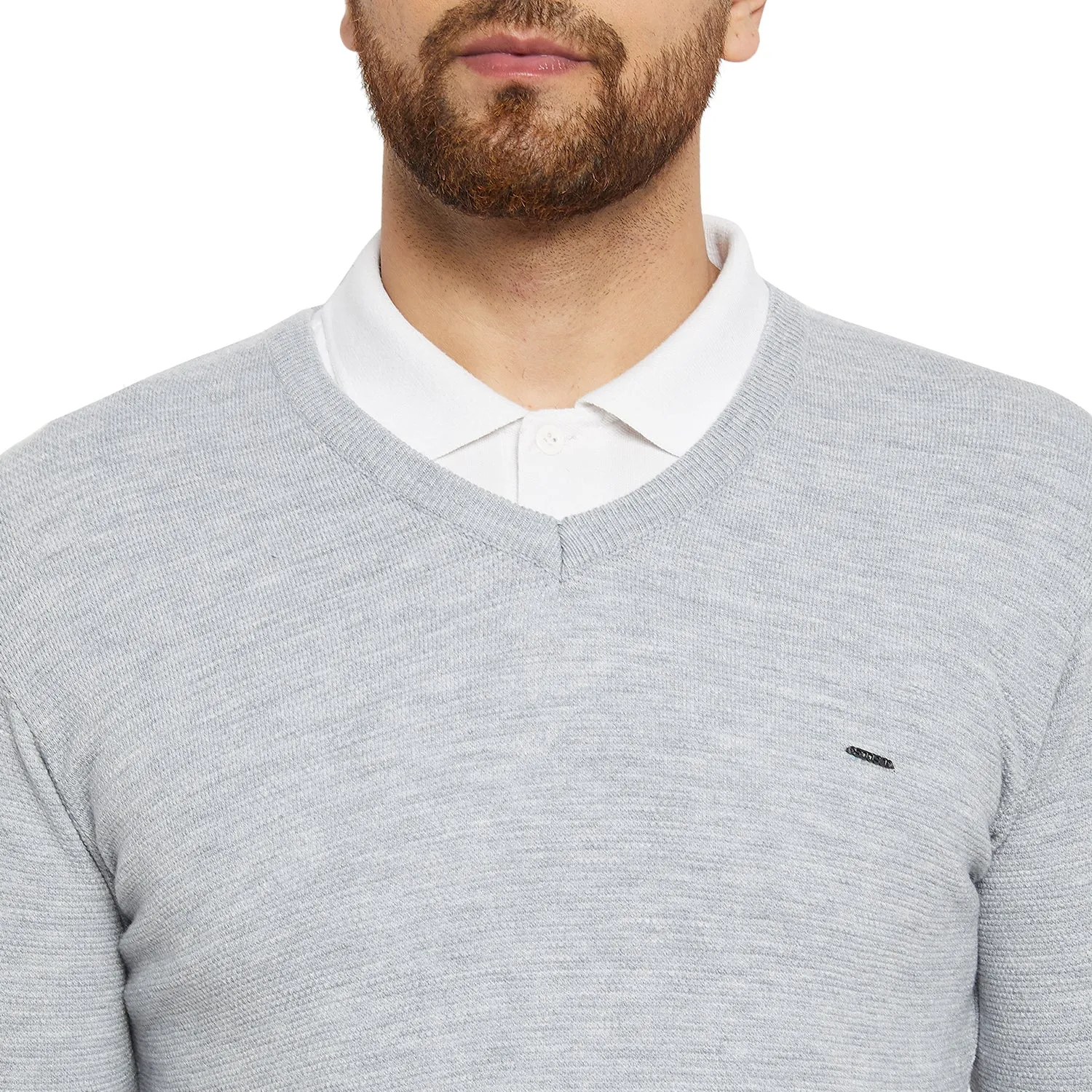 Duke Stardust Men V Neck Sweater (SDS675)