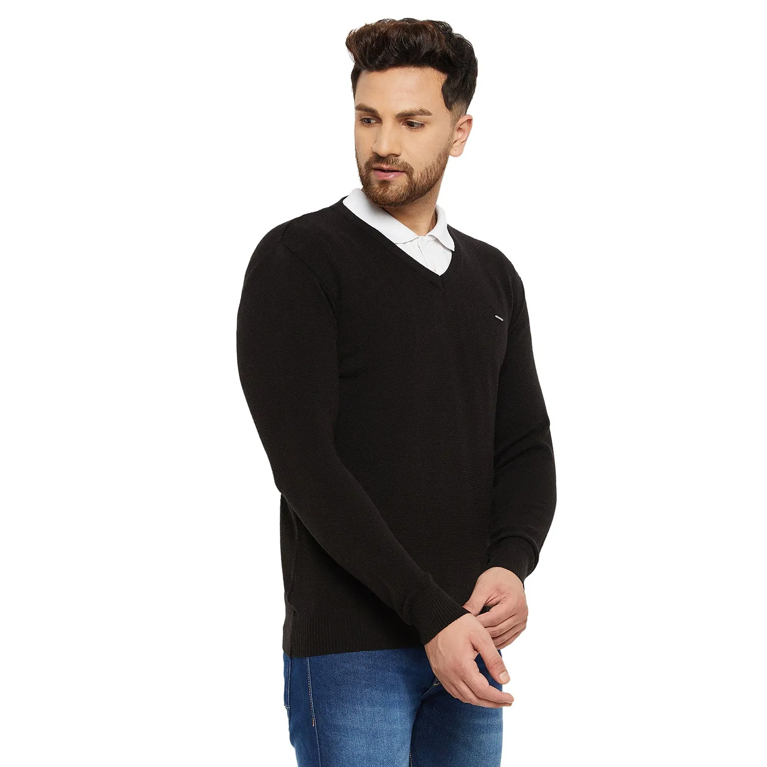 Duke Stardust Men V Neck Sweater (SDS675)