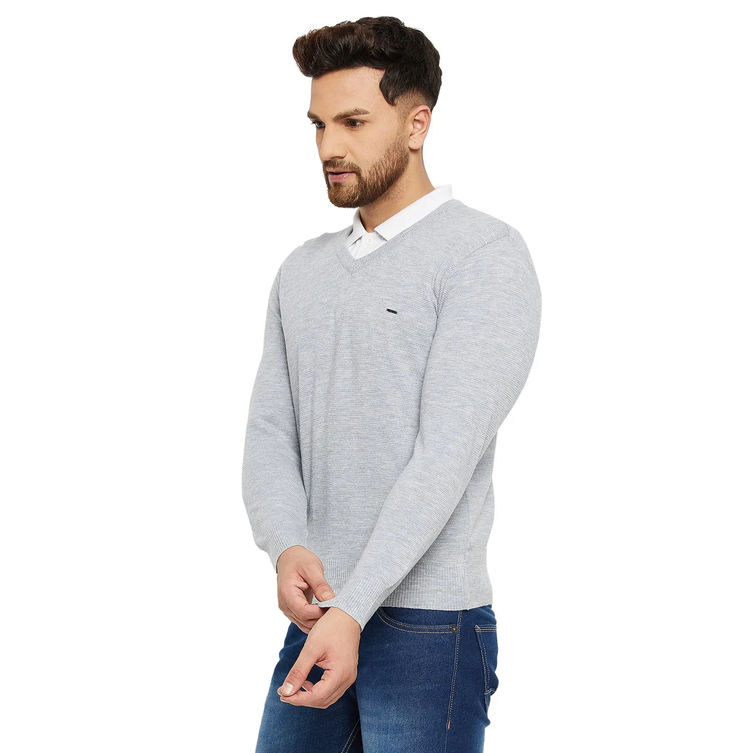 Duke Stardust Men V Neck Sweater (SDS675)