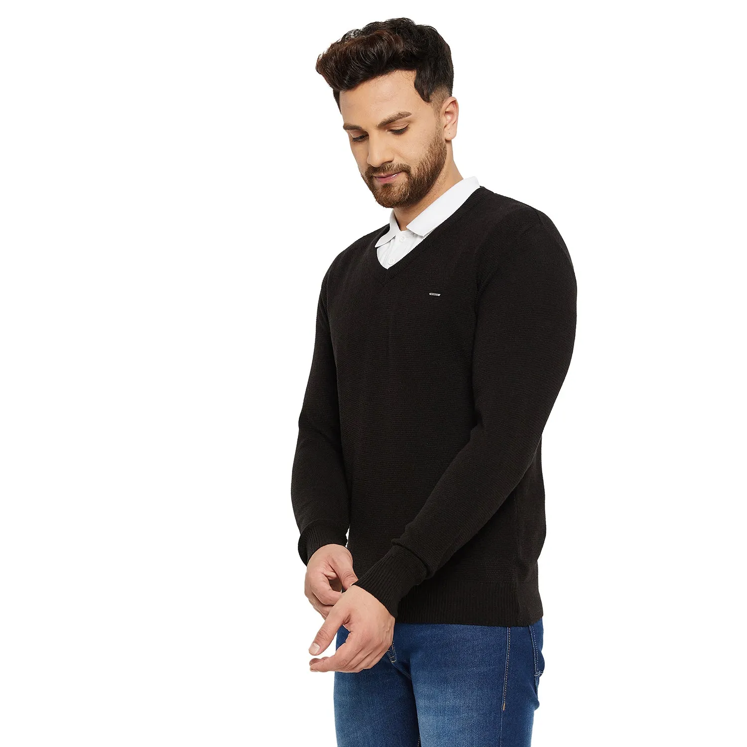 Duke Stardust Men V Neck Sweater (SDS675)