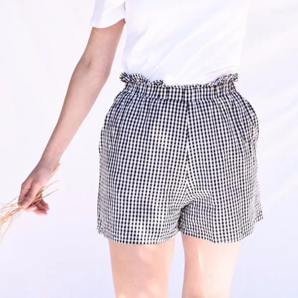 ERICA GINGHAM SHORTS