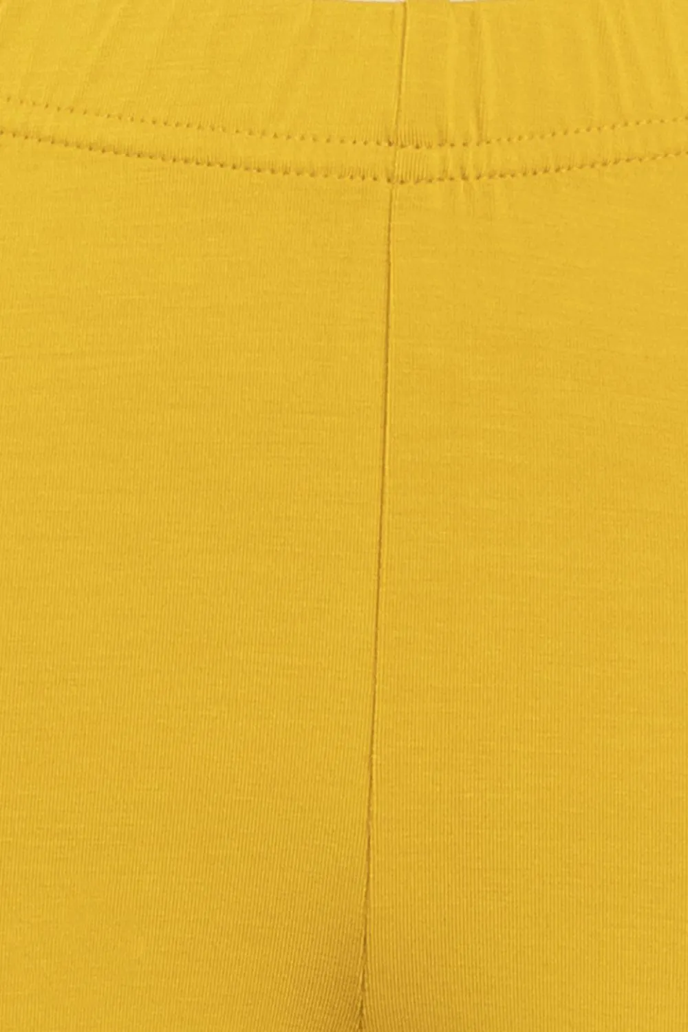 Farah Yellow Viscose Lycra Leggings for Women