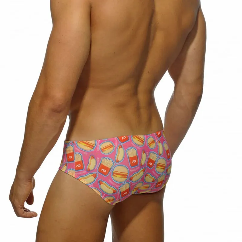 Fast-Food Cartoon Printed Man Briefs