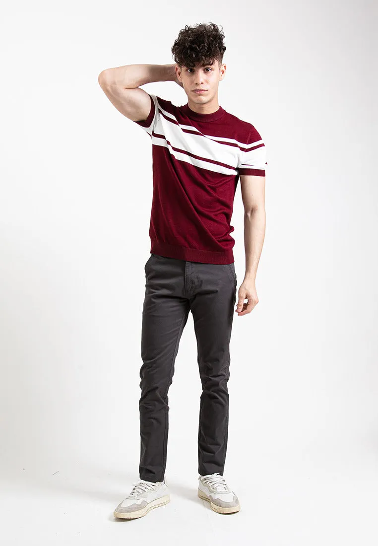 Forest Stretchable Slim Tapered Cotton Pants Trousers Men Chinos Pant | Seluar Lelaki - | Seluar Lelaki - 610212