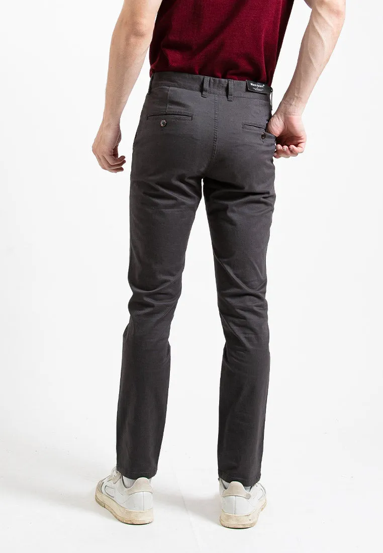 Forest Stretchable Slim Tapered Cotton Pants Trousers Men Chinos Pant | Seluar Lelaki - | Seluar Lelaki - 610212