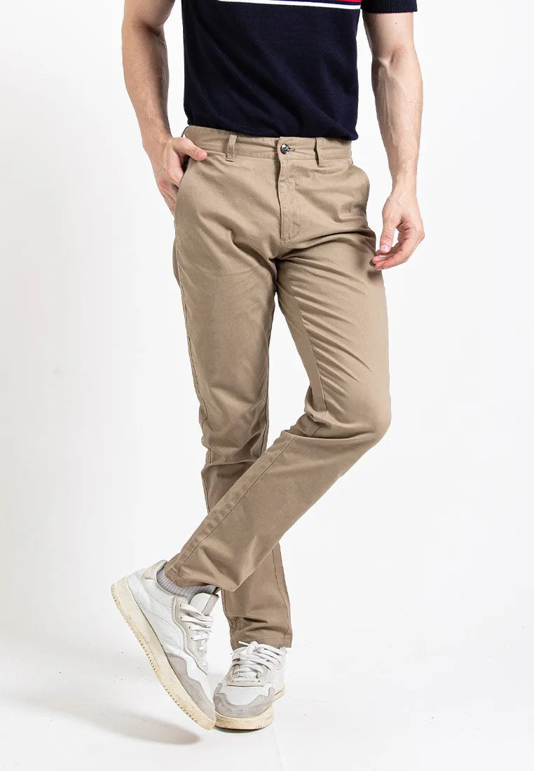 Forest Stretchable Slim Tapered Cotton Pants Trousers Men Chinos Pant | Seluar Lelaki - | Seluar Lelaki - 610212