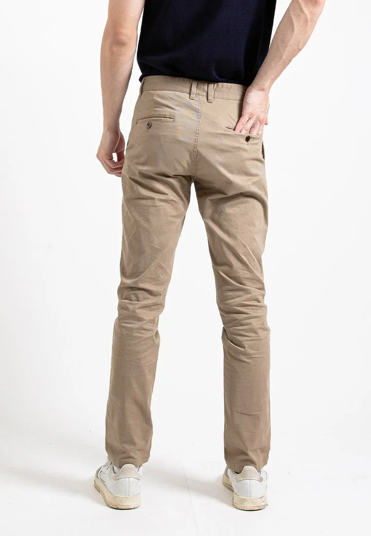 Forest Stretchable Slim Tapered Cotton Pants Trousers Men Chinos Pant | Seluar Lelaki - | Seluar Lelaki - 610212