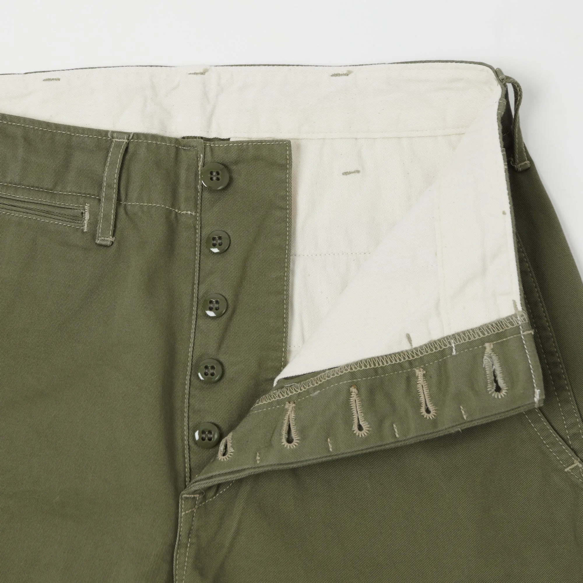 Full Count 1201 U.S. Army Combat Chino - Sage Green