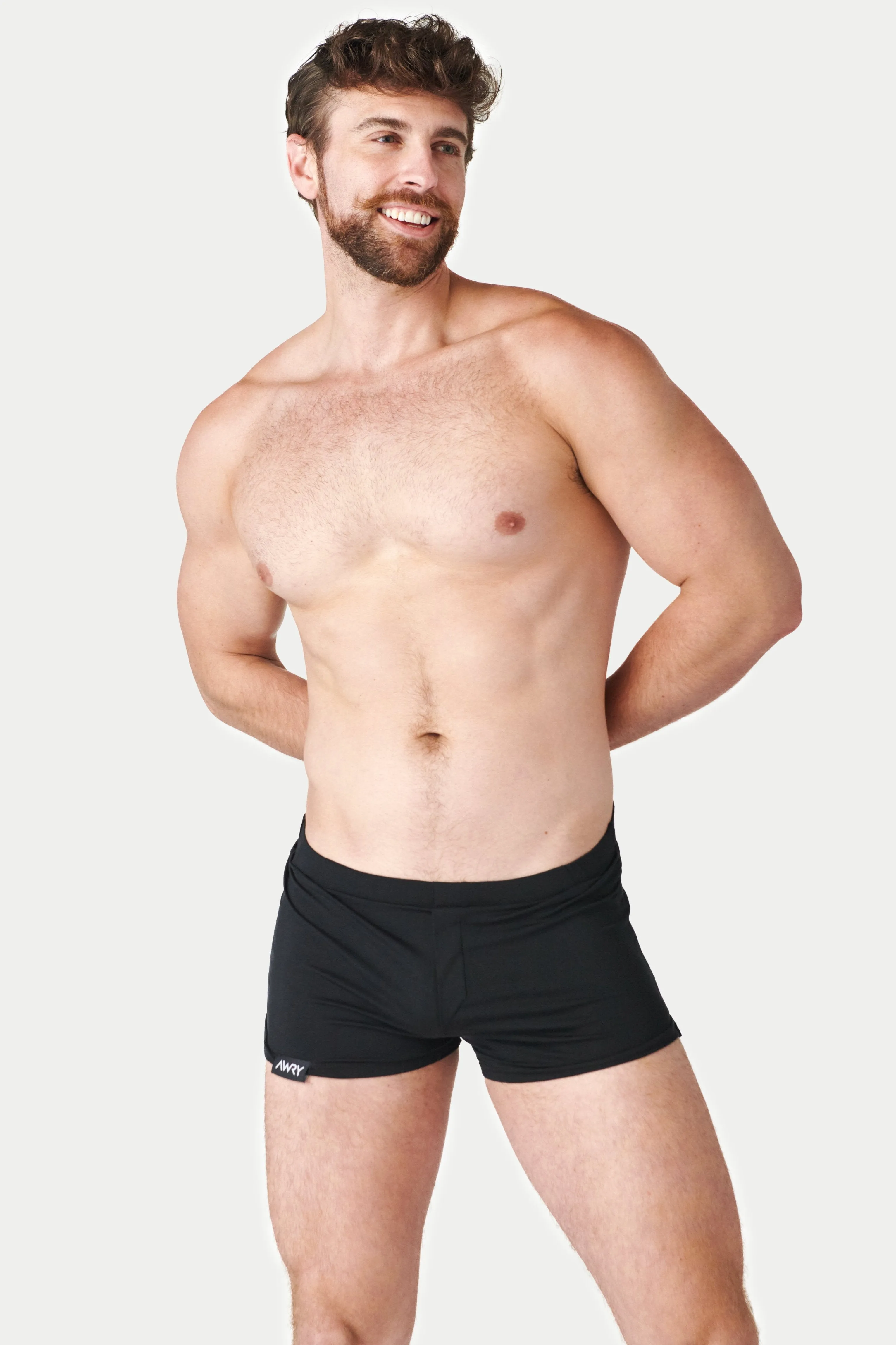 FUSION Jock Boxers - Black